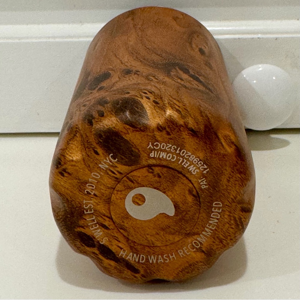 S'well Teakwood Slim Can or Bottle Drink Chiller Koozie - Picture 8 of 10